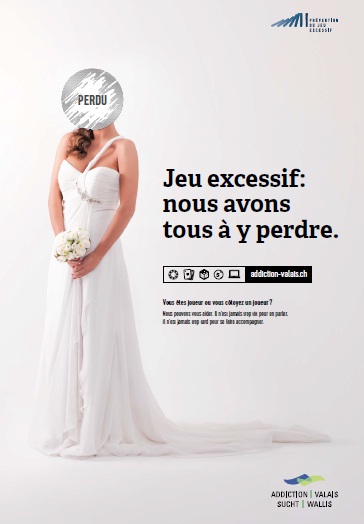 Addiction Valais lance une nouvelle campagne pour sensibiliser la population aux jeux d'argent